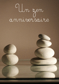 Equilibre zen pour une f&ecirc;te d'anniversaire